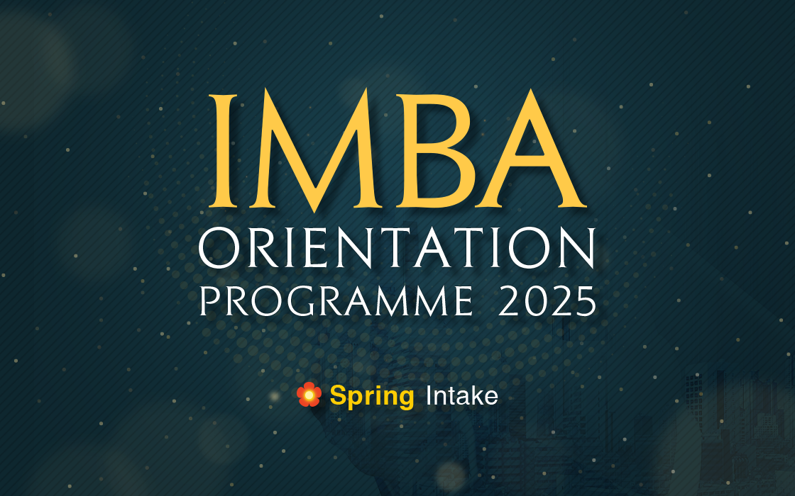 IMBA Orientation